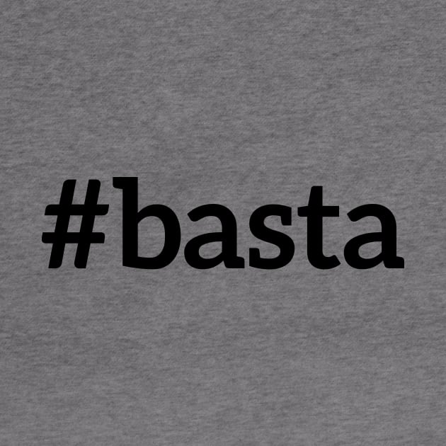 Hashtag basta T-shirt by RedYolk